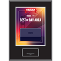 2026 Best of Bay Area - Finalist - Traditional Plaque (With or Without Photo)