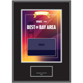 2026 Best of Bay Area - Winner - Traditional Plaque (With or Without Photo)