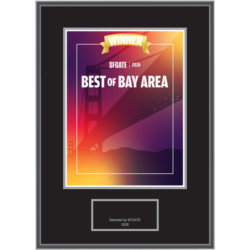 2026 Best of Bay Area - Winner - Traditional Plaque (With or Without Photo)