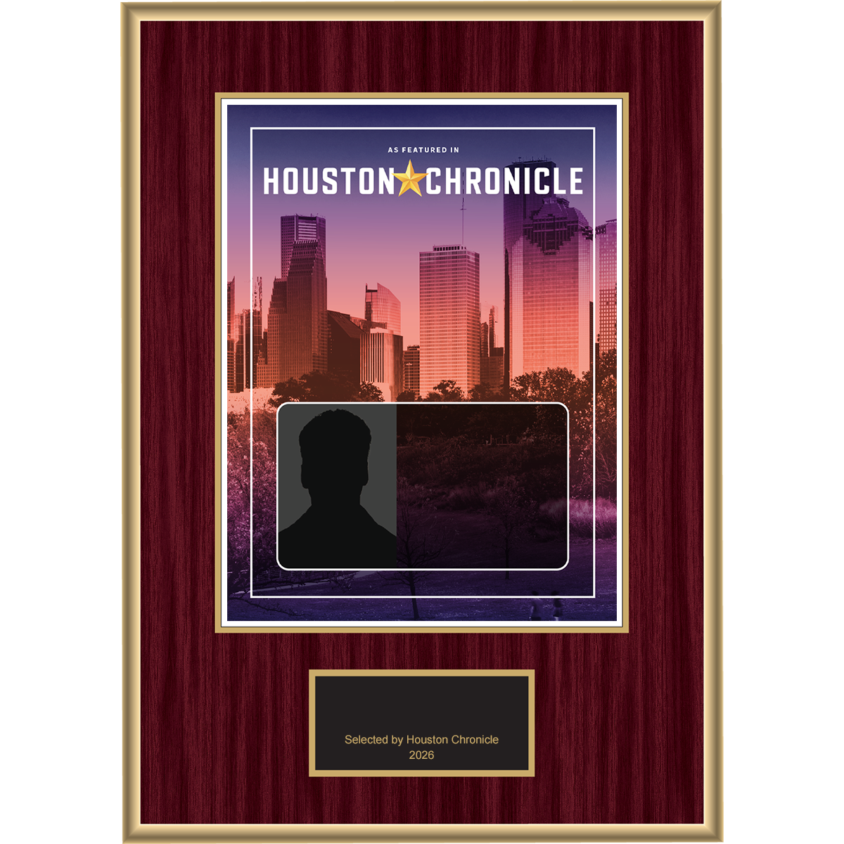 Traditional Plaque (With or Without Photo)