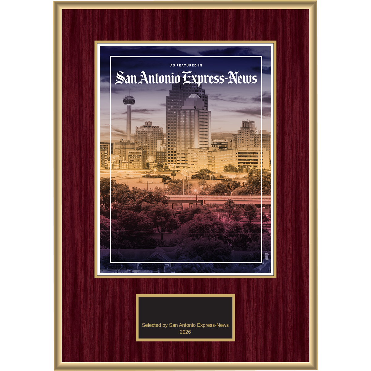 Digital Logo with Free Plaque